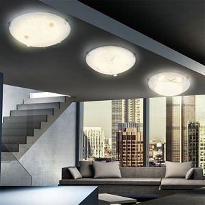 8W LED Esszimmer Decken Leuchte Wohnzimmer (Globo 4043)