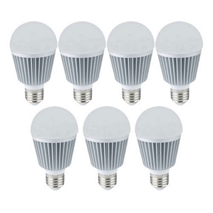 7er Spar-Set LED Lampen E27 Leuchtmittel 9 Watt 760 Lumen 3.000 K