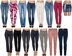 Lee Hose Damen Jeans Clubwear Denim Scarlett, Marion, Joliet, Kyle