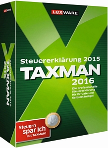 Lexware Taxman 2016 (Steuererklärung 2015) Vollversion (Minibox)