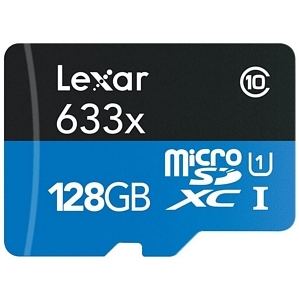 Lexar 128GB High-Performance Speicherkarte Class 10 UHS-1 micro-SDXC