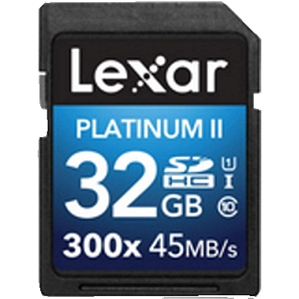 Lexar SDHC 32GB 300x Premium II Class 10 (LSD32GBBEU300)
