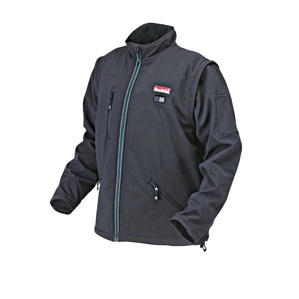 Makita Softshell Jacke Größe S-XXXL 10,8 V Akku-Heizjacke Heizweste Outdoorjacke