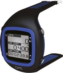 Millennium GPS Sportuhr mit Herzfrequenzmessung Blau/Schwarz Brustgurt Software