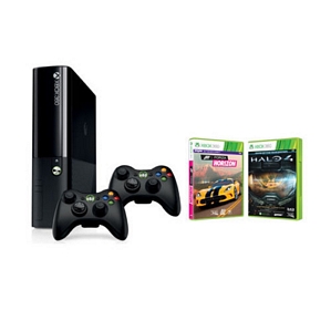 Microsoft Xbox360 250GB Halo 4 + Forza Horizon mit 2 Controller