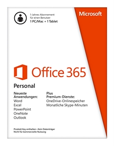 Microsoft Office 365 Personal + Kaspersky Internet Security 2015
