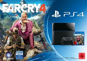 Sony Playstation 4 PS4 500GB + Far Cry 4