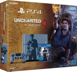 Playstation 4 PS4 1TB Uncharted 4 Limited Edition (CUH-1216)