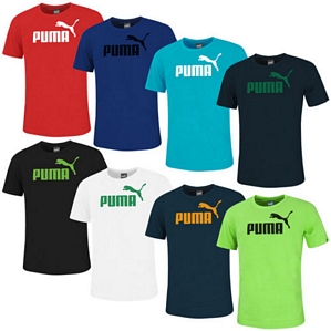 Puma ESS No.1 Logo Tee T-Shirt Kurzarm Essential Freizeit Shirt 831854