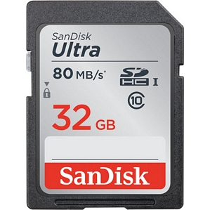 SANDISK Ultra SDHC 32GB Class 10 (SDSDUNC-032G-GN6IN) Speicherkarte