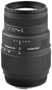 Objektiv Sigma 4,0-5,6/70-300 DG Auto-Fokus Motor, Macro, für Nikon SLR Kamera