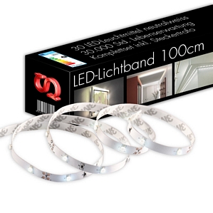 1 METER LED-Leiste Lichtband Strip Stripes mit 30 LEDs