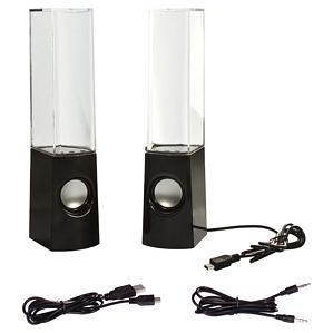 Smartfox Wasser Lautsprecher mit Musikgesteuerter Wasserfontäne Dancing Water Speaker