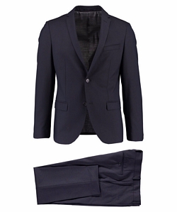 s.Oliver Premium Herren Anzug “Napoli” Slim Fit blau