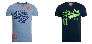 Superdry: 2 T-Shirts kaufen, 1 T-Shirt gratis dazu