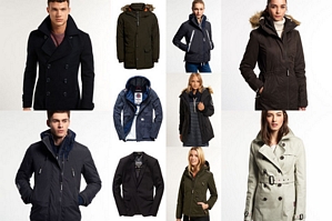 Superdry Jacken für Männer und Frauen diverse Modelle