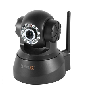 Technaxx IP-Überwachungskamera TX-23 WLAN WiFi Alarmfunktion QR Smartphone