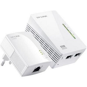 TP-Link TL-WPA2220KIT WLAN-N Powerline Netzwerkadapter KIT