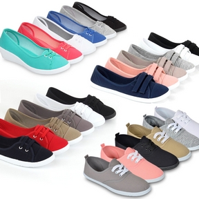 Trendy Sommer Sneakers 99942 für Damen