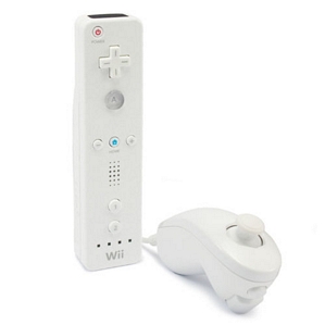 Wii – original Remote + Nunchuk Controller weiß