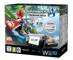 Nintendo Wii U – 32GB + Mario Kart 8 Premium Pack oder / Zelda: Wind Waker Premium Pack