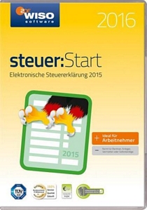 WISO Steuer Start 2016 (CD-ROM) Steuerjahr 2015