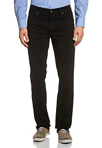 Wrangler Stretch-Jeans Herrenhose Denim Regular Fit schwarz W10IRXH80