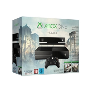 Konsole Xbox One 500GB + Assassin’s Creed Unity + Black Flag DLC