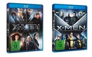 X-Men alle Filme auf Blu-ray Set Box Teil 1 bis Zukunft ist Vergangenheit