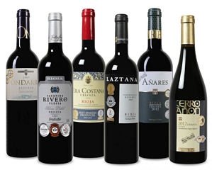 Weinvorteil: Rioja-Weinpaket mit 6 prämierten Riojas
