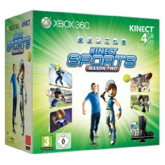 Amazon: Xbox 360 4G Kinect inkl. Kinect Sports: Season 2 + 20 Euro Rabatt auf ein weiters Spiel für 239 Euro