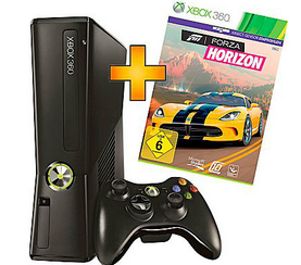 Microsoft Xbox360 4GB schwarz inkl. Forza Horizon
