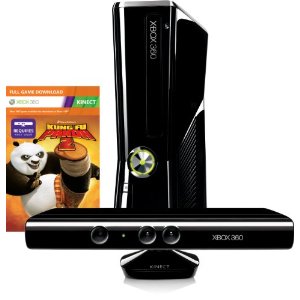 Xbox360 250GB Slim + Kinect Sensor + Kung Fu Panda 2 + 3 Monate Xbox Live Gold für 249 Euro + weiteres Spiel mit 20 Euro Rabatt