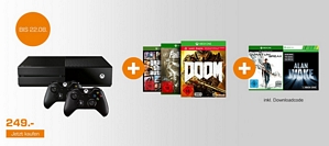 Microsoft Xbox One 500GB + 2. Controller + GTA V + Doom + Fallout 4 + Quantum Break + Alan Wake