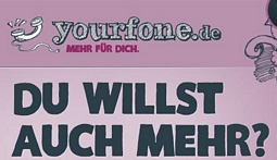 yourfone Facebook-Aktion: All-Net-Flat inkl. SMS-Flat für nur 19,90 Euro im Monat