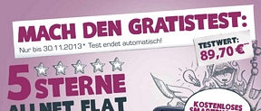yourfone.de: 2 Monate Allnet-Flat kostenlos testen (nur für Studenten unter 29 Jahren)