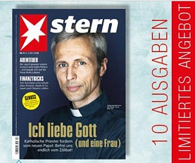 DailyDeal: 10 Ausgaben des neuen Stern für 10 Euro (Kündigung notwendig)