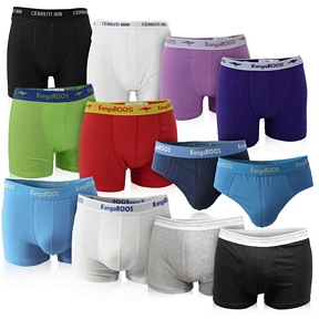 6er Pack Boxer und Slips – KangaROOS Pierre Cardin Cerruti
