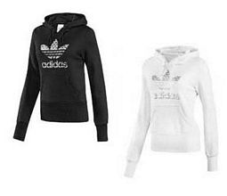 Adidas Damen Trefoil Hoody Sweatshirt
