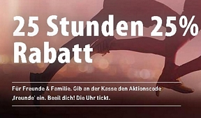 adidas.de: 25 Prozent Rabatt auf ausgewählte Artikel
