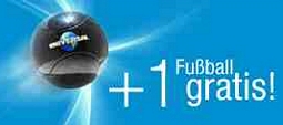 Amazon: 3 Blu-rays + Fußball für 33 Euro