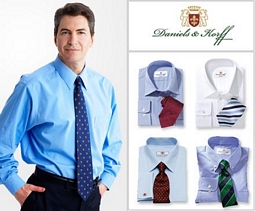 DailyDeal: Gutschein für elegante Hemden und edle Blusen bei Daniels&Korff im Wert von 60 Euro ab 19 Euro