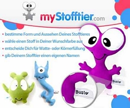 DailyDeal: Gutschein für eigenes Stofftier im Wert 56,90 Euro ab 20 Euro