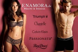 Groupon: Enamora-Gutschein im Wert von 25 Euro für 10 Euro