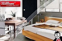 Groupon: Gutschein für Höffner im Wert von 44 Euro für 14 Euro