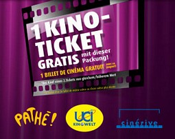 Kelloggs: 2 Kinokarten zum Preis von einer