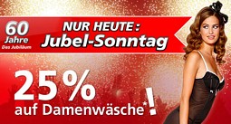 Neckermann: 25% Rabatt auf Damenwäsche
