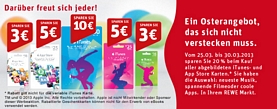 REWE: iTunes-Karten mit 20 Prozent Rabatt kaufen