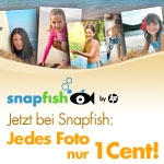 Snapfish: 50 Abzüge für je nur 1 Cent + 20 Gratisabzüge