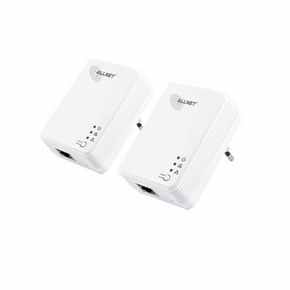 Allnet ALL168600 Powerline HomePlug AV2 Adapter 600 Mbit/s 2er Bundle